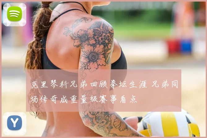 克里琴科兄弟回顾拳坛生涯 兄弟同场传奇成重量级赛事看点